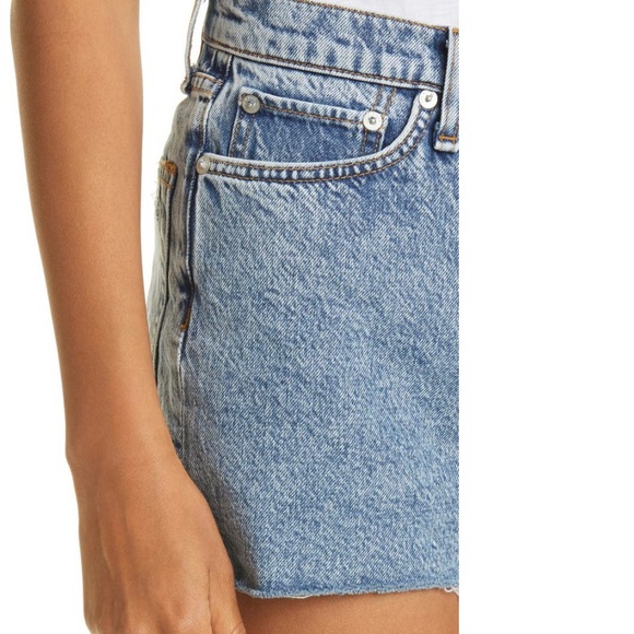 Rag & Bone Maya Calypso High Rise Shorty Jean Short Size 31 NEW - Picture 4 of 16